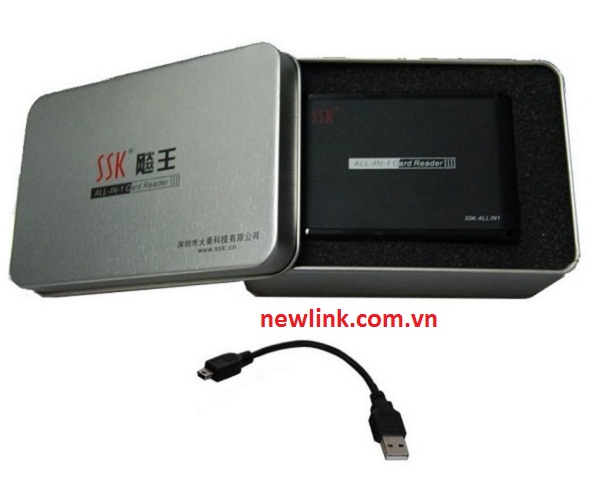 Đầu lọc thẻ nhớ đa năng SSK